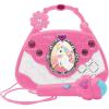 Lexibook Unicorn, Karaoke Bag with Microphone, Voice Changer, Demo Songs, Light Effects, mic Included, aux-in Input, Pink/Blue, K102UNI