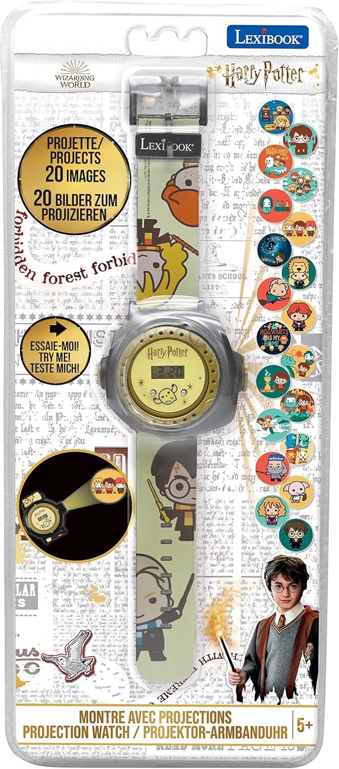 imageLexibook Adjustable Projection Watch Digital Screen 20 Images for ChildrenHarry Potter