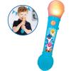 LEXIBOOK MIC80BS Baby Shark Microphone for Children, Musical Toy Game, Built-in Speaker, Light Effects, Demo melodies Included, Blue/Orange(Baby Shark)