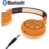 LEXiBOOK, Naruto, 2-in-1 Bluetooth & Wired Headphones with Microphone and Control Buttons, Foldable and Adjustable, Long-Lasting Rechargeable Battery, Orange/Blue, HPBT010NA(Basketball)