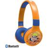 LEXiBOOK, Naruto, 2-in-1 Bluetooth & Wired Headphones with Microphone and Control Buttons, Foldable and Adjustable, Long-Lasting Rechargeable Battery, Orange/Blue, HPBT010NA(Naruto)