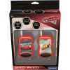 LEXiBOOK Disney Cars Lighting McQueen Walkie-talkies, Communication Game for Children, Belt Clip for Transport, Battery, Red Black, TW12DC