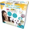 Lexibook, The Sewing Workshop, Sewing machine, 5 fabric coupons & accessories included, White/purple, SW200