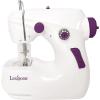 Lexibook, The Sewing Workshop, Sewing machine, 5 fabric coupons & accessories included, White/purple, SW200