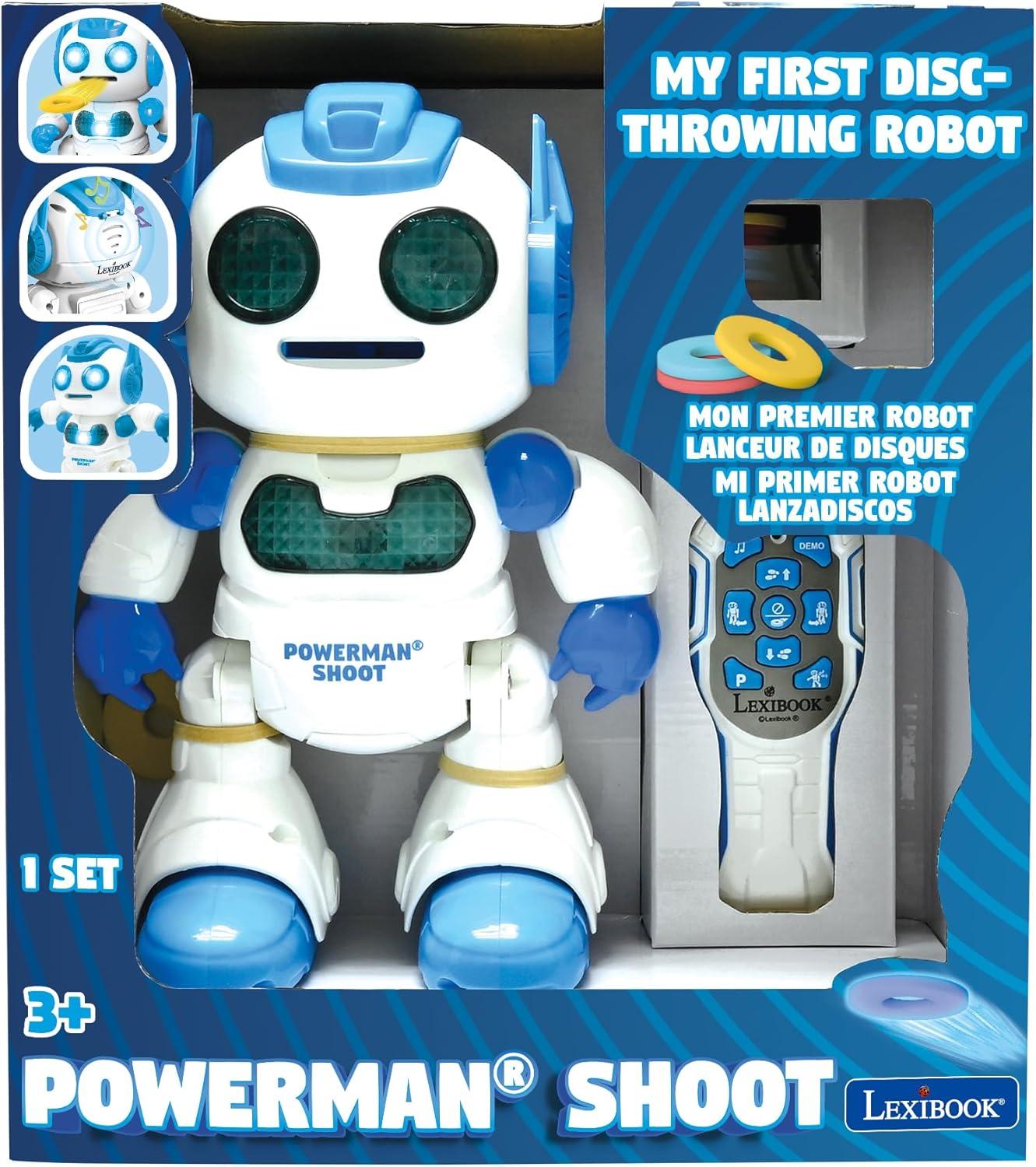 imageLEXiBOOK Powerman Star Remote Control Walking Talking Toy Robot STEM Programmable for Kids 4 ROB85ENROB17