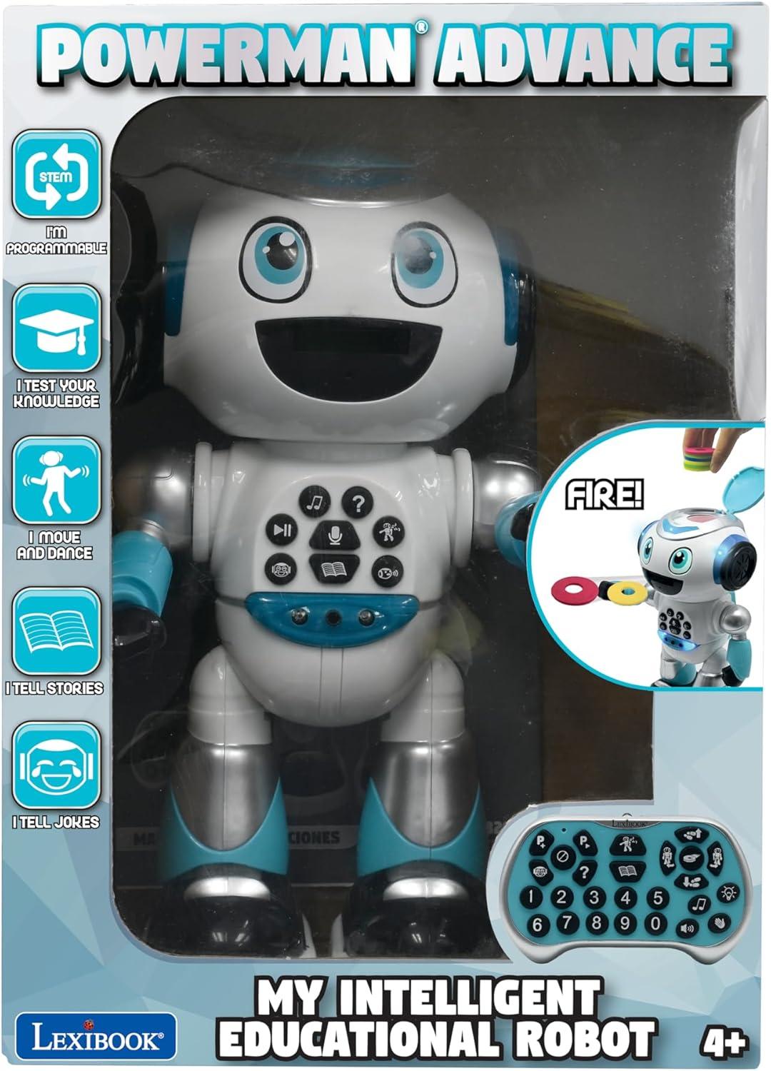 imageLEXiBOOK Powerman Star Remote Control Walking Talking Toy Robot STEM Programmable for Kids 4 ROB85ENROB28EN