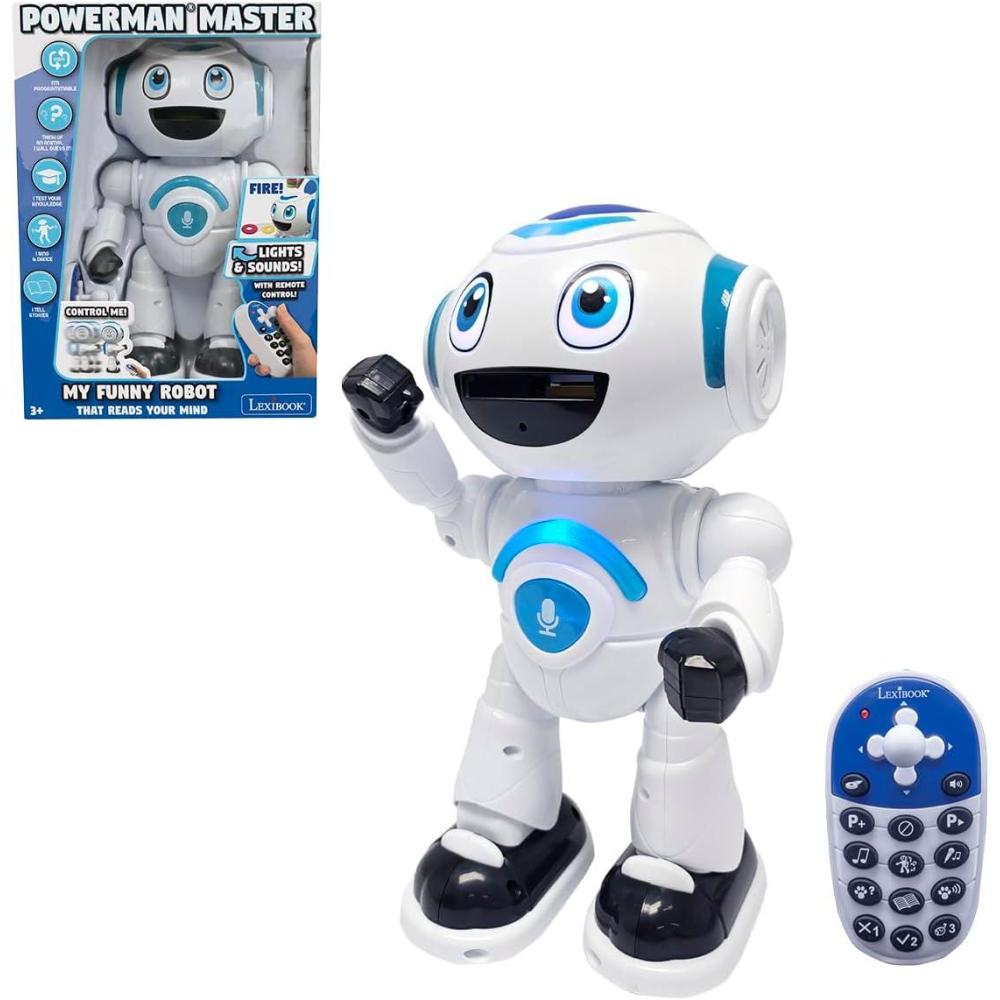 imageLEXiBOOK Powerman Star Remote Control Walking Talking Toy Robot STEM Programmable for Kids 4 ROB85ENROB25EN
