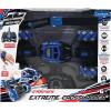 LEXIBOOK, Extreme Crosslander® RC Car Luminous Off-Road Remote Control with Wristband, Rechargeable, Electronic Action Game, Black/Blue, RC49