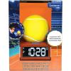 LEXiBOOK, Tennis, Tennis Nightlight Alarm Clock, Sounds and Melodies, Backlit LCD Screen, Luminous, Snooze, RL800T
