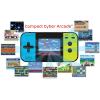 Lexibook Compact Cyber Arcade Portable Gaming Console, 250 Gaming, LCD, Battery Operated, Video Game for Children, Black/Blue/Green, JL2377