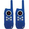 Lexibook 5km / 3 Miles Walkie-talkies, Digital Sound, Indoor and Outdoor Communication Game, Belt Clip, Blue, TW42