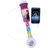 LEXIBOOK, Gabby’s Dollhouse, Glowing Microphone, Music Toy, Built-in Speaker, Light Effects, Aux-in Jack, Blue/Pink, MIC90GDH(Disney Frozen)