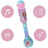 LEXIBOOK, Gabby’s Dollhouse, Glowing Microphone, Music Toy, Built-in Speaker, Light Effects, Aux-in Jack, Blue/Pink, MIC90GDH(Gabi Cat House)