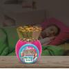 LEXiBOOK, Barbie Projector Alarm Clock with Snooze Function and Alarm Function, Night Light with Timer, LCD Screen, Battery Operated, RL977BB