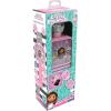 Lexibook, Gabby’s Dollhouse, Bluetooth Microphone with Voice Changing Function, Built-in Speaker, Phone Holder Included, Pink, MIC240GDH