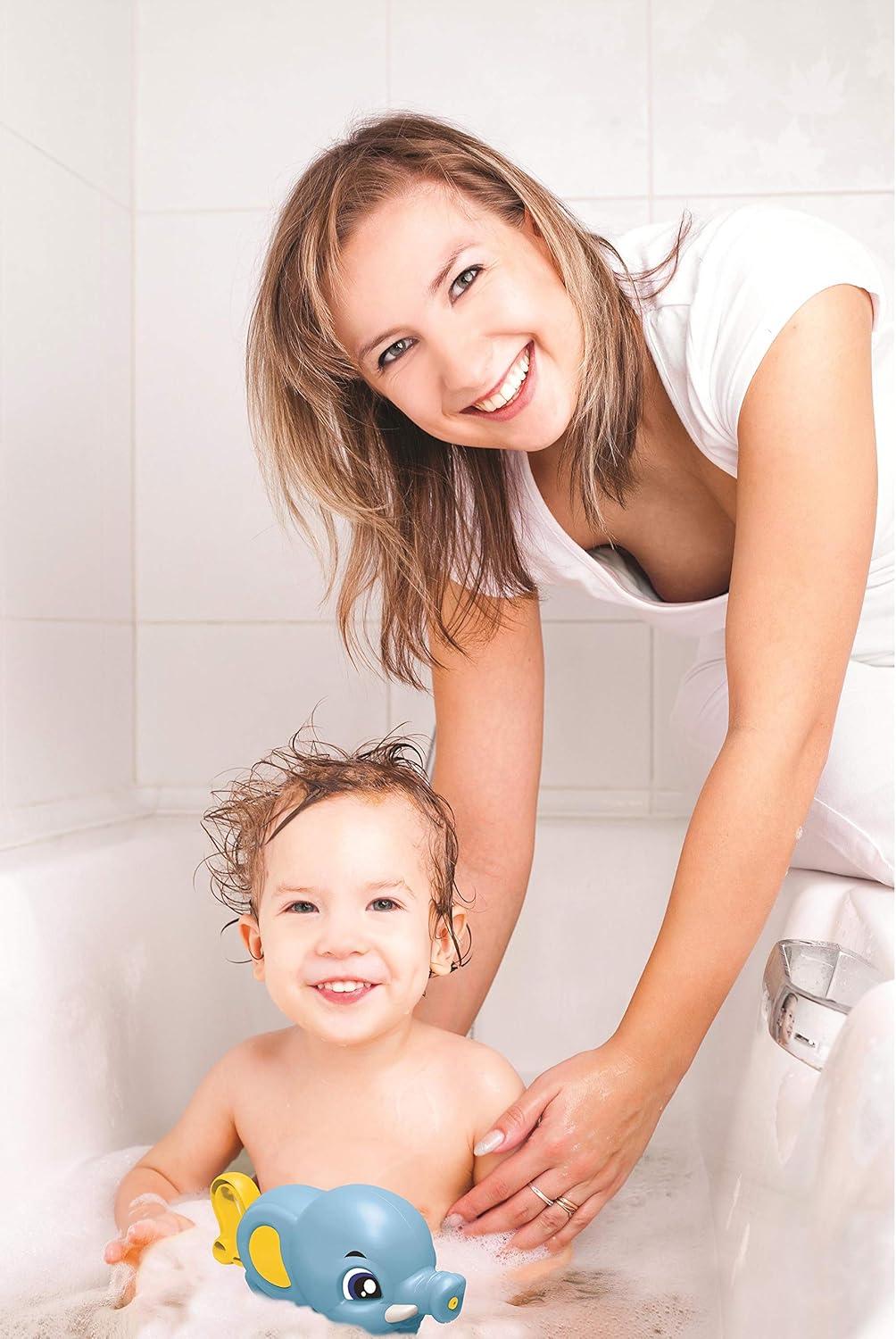 imageLexibook Jeu Pour Enfants Elephant arroseur de bain Bleu Jaune ITB010