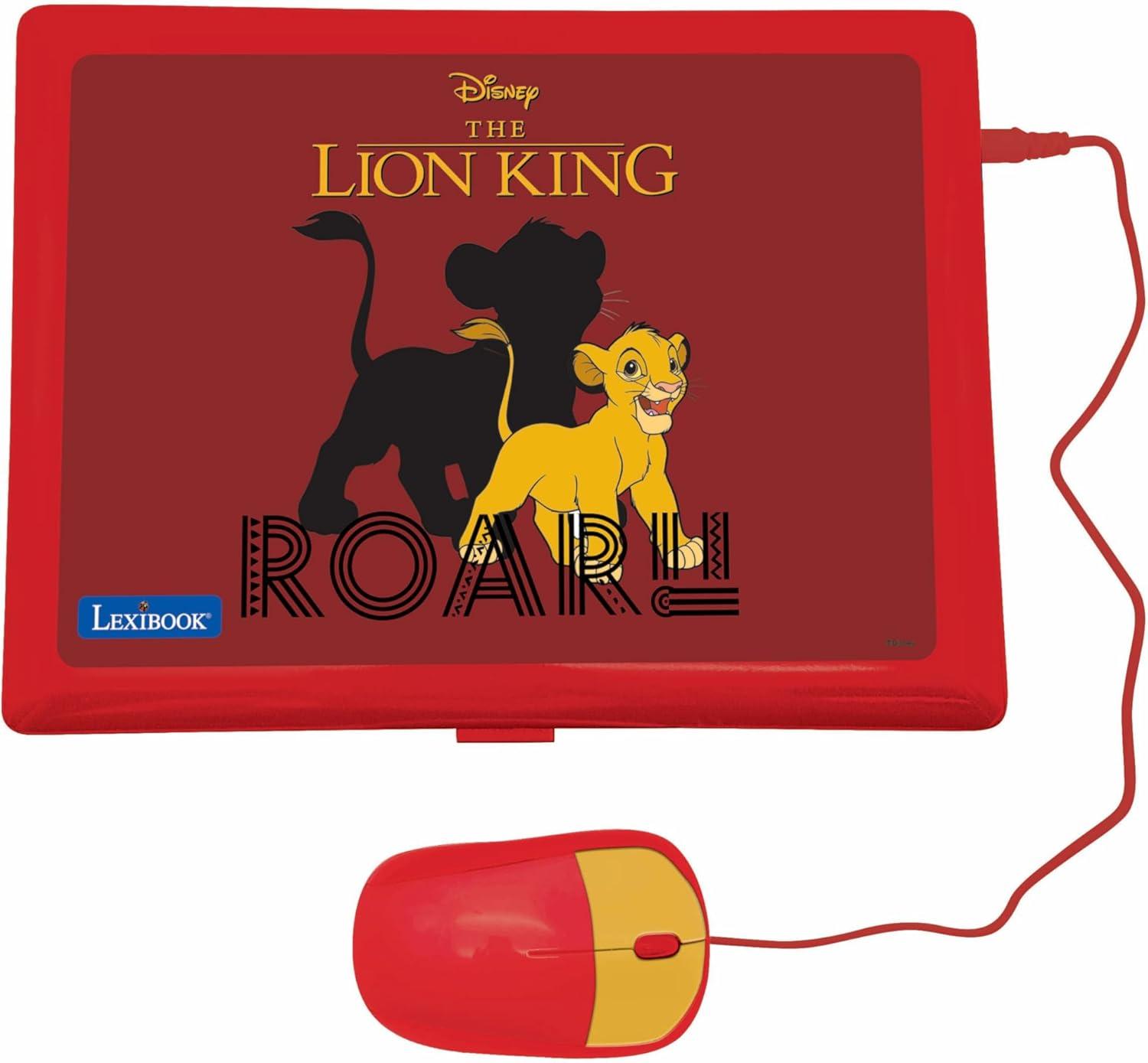 imageLexibook Gabbys Dollhouse German and English Bilingual Educational Computer 124 Activities in Language Writing Math Logic Music and Games PinkBlue JC598GDHi3The Lion King