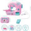 LEXIBOOK, Gabby’s Dollhouse, Sewing Machine with Accessories, Light and Pedal, Role Play, Fashion Design Set, Pink, SW100GDH(Gabby’s Dollhouse)
