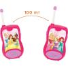 LEXiBOOK Disney Princesses Cinderella Rapunzel Walkie-talkies, Communication Game Toy Children Girl, Belt Clip, Battery, Pink, TW12DP
