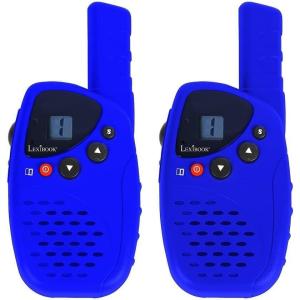 Lexibook 5km Digital Walkie Talkies, Digital Sound, Communication Game, Belt Clip, Blue, TW42, Blue