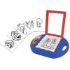 LEXIBOOK, Super Mario, Drawing Projector, 4 Stamps, 10 templates, Lighting Screen, 1 Pen Included, Artistic and Creative Toy for Girls and Boys, Red/Blue, CR310NI(Super Mario)