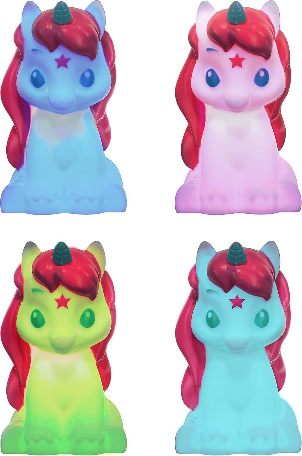 imageLEXiBOOK NLJ01PB Polar Bear Color Nightlight for Childrens Room Colour Change Smooth Light Battery IncludedUnicorn