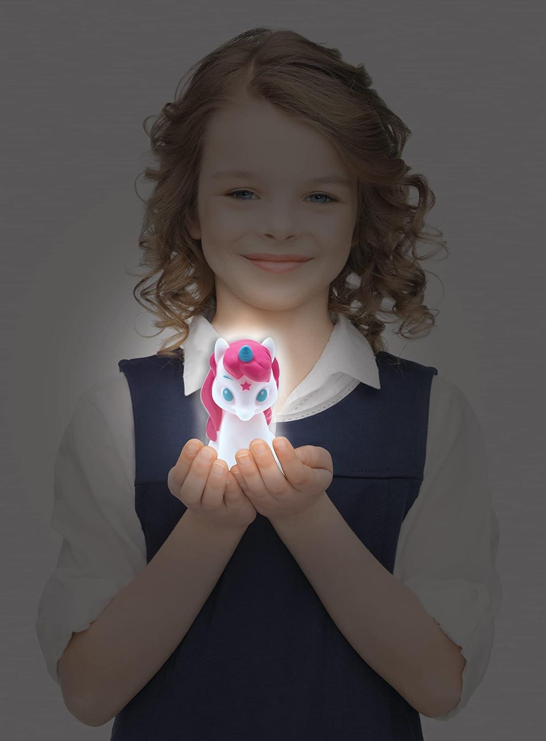 imageLEXiBOOK NLJ01PB Polar Bear Color Nightlight for Childrens Room Colour Change Smooth Light Battery IncludedUnicorn