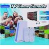 LEXiBOOK TV Game Console, 200 Games, 32-bit, USB-C Adapter, White/Blue, JG7430(JG7440)