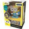 LEXiBOOK – Minions – Bob Digital Alarm Clock with Night Light – Snooze Function – Minions Sound Effects – Luminous Clock with Bob, Yellow/Blue – RL800DES