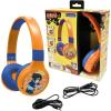 LEXiBOOK Peppa Pig 2-in-1 Bluetooth Headphones Stereo Wireless Wired, Kids Safe, Foldable, Adjustable, Yellow/Blue, HPBT010PP(Naruto)