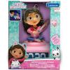 LEXiBOOK, Gabby’s Dollhouse, Gabby Nightlight Alarm Clock, Sounds and Melodies, Backlit LCD Screen, Illuminated, Snooze, Pink, RL800GDH