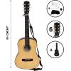 Lexibook – Acoustic Guitar, 36″, Learning Guide, 6 Nylon Strings, Carrying Case Included, Wood/Black, K2200(Lexibook)
