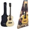 Lexibook – Acoustic Guitar, 36″, Learning Guide, 6 Nylon Strings, Carrying Case Included, Wood/Black, K2200(Lexibook)