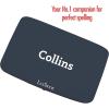 LEXiBOOK – Collins Electronic Pocket Spellchecker with Battery, Blue/White, DC753EN