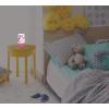 LEXIBOOK Cordless Mini Bedside Lamp and Nightlight Nintendo – Red – MLT10NI(Jednorożec)
