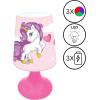LEXIBOOK Cordless Mini Bedside Lamp and Nightlight Nintendo – Red – MLT10NI(Jednorożec)