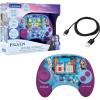 Lexibook, Gabby and The Magic House, Power Console®, Bilingual French/English Educational Game Console with 100 Activities, Color Screen, JCG100GDHi1(Disney Frozen)