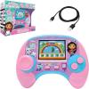 Lexibook, Gabby and The Magic House, Power Console®, Bilingual French/English Educational Game Console with 100 Activities, Color Screen, JCG100GDHi1(Gabby’s Dollhouse)
