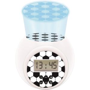 LEXIBOOK, Gabby’s Dollhouse, Alarm Clock-Projector with Alarm and Snooze Function, nightlight with Timer, LCD Screen, Battery-Operated, Pink, RL977GDHLXB(Football)