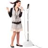 LEXiBOOK Karaoke Micro Star 2, 32W, Sound and Voice Effects Toy, Black/Gray, K8010
