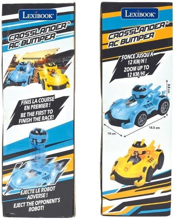 image:imageLEXiBOOK Crosslander Racing Remote Control Racing car Formula 1 up to 10kmh Light and Sound Effects Smoke Jet Remote Control Included Rechargeable RC61RC2