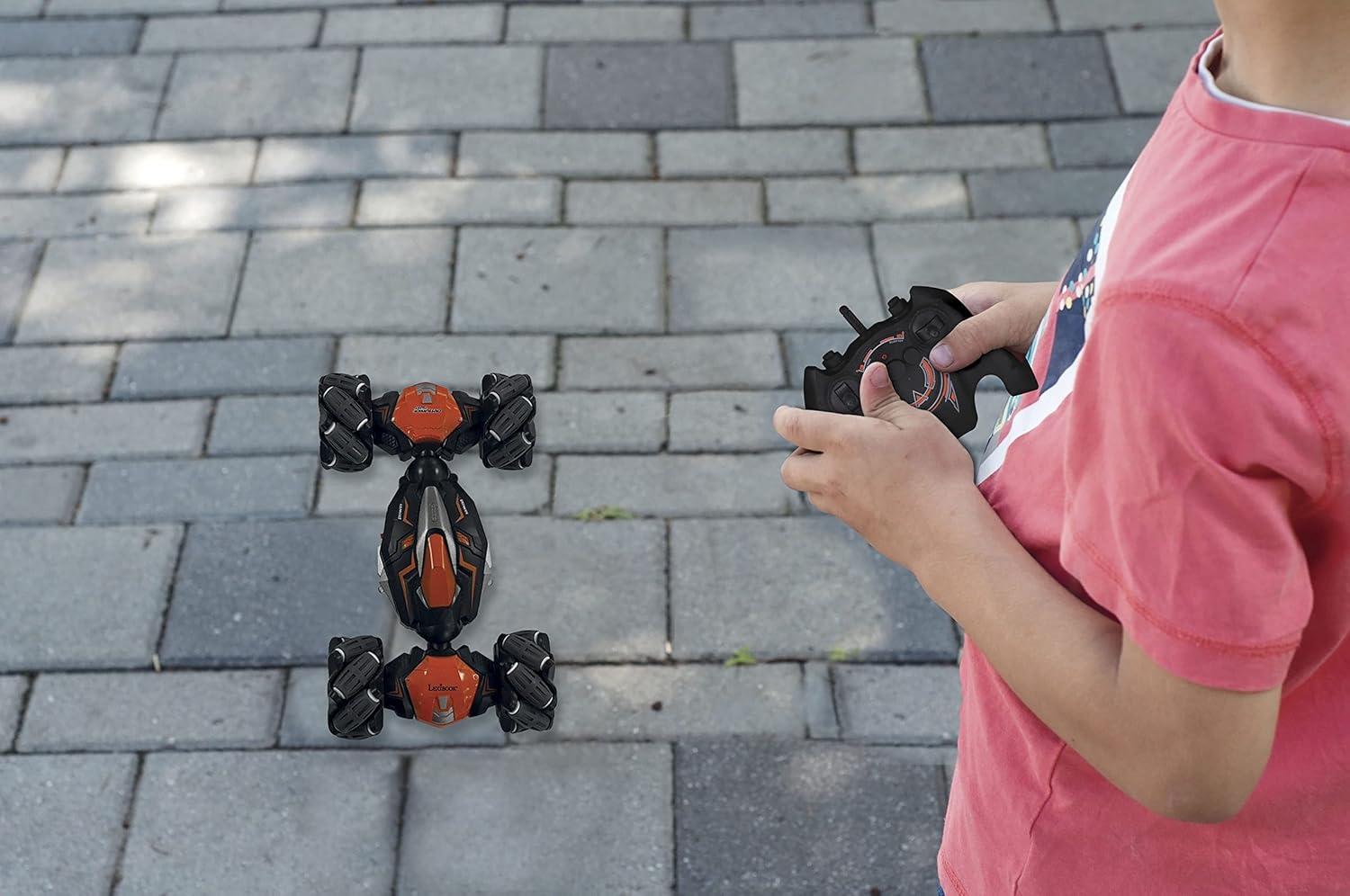 image:imageLEXiBOOK Crosslander Racing Remote Control Racing car Formula 1 up to 10kmh Light and Sound Effects Smoke Jet Remote Control Included Rechargeable RC61Crosslander Twist