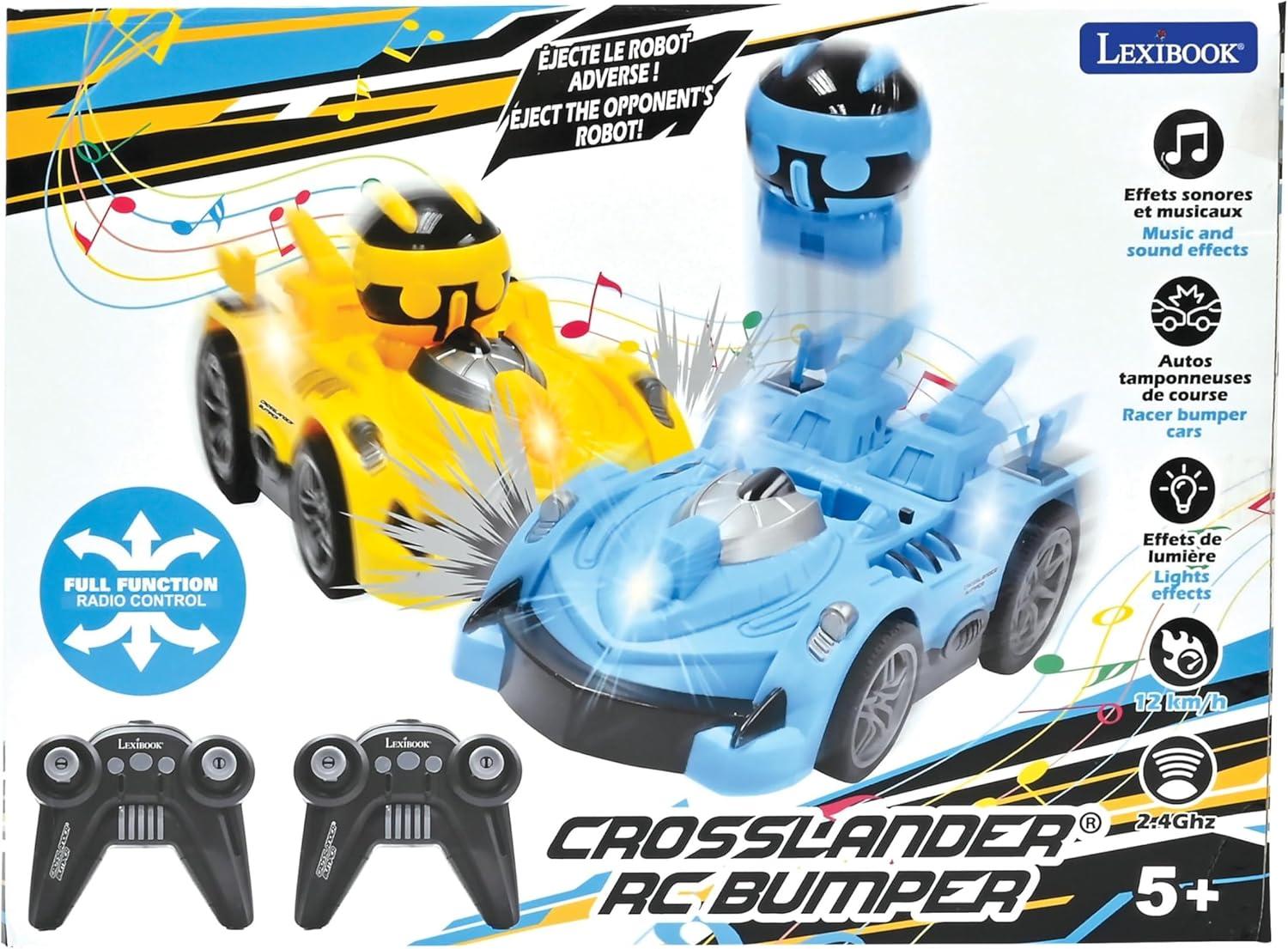 image:imageLEXiBOOK Crosslander Racing Remote Control Racing car Formula 1 up to 10kmh Light and Sound Effects Smoke Jet Remote Control Included Rechargeable RC61RC2