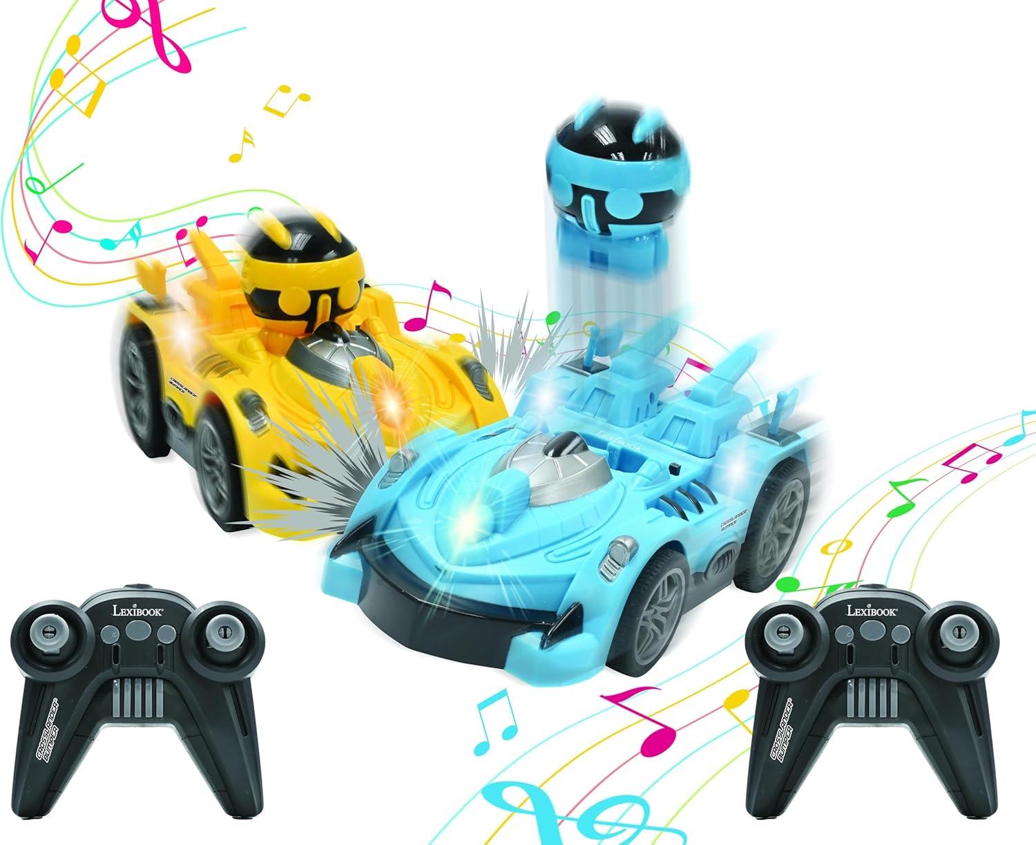 image:imageLEXiBOOK Crosslander Racing Remote Control Racing car Formula 1 up to 10kmh Light and Sound Effects Smoke Jet Remote Control Included Rechargeable RC61RC2