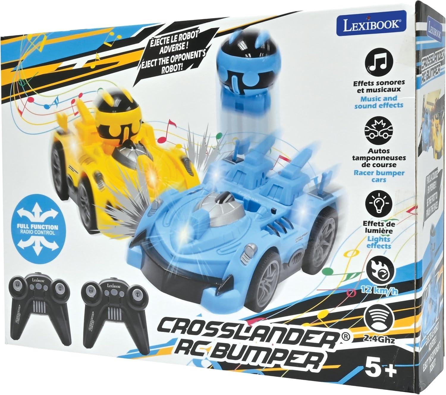 image:imageLEXiBOOK Crosslander Racing Remote Control Racing car Formula 1 up to 10kmh Light and Sound Effects Smoke Jet Remote Control Included Rechargeable RC61RC2