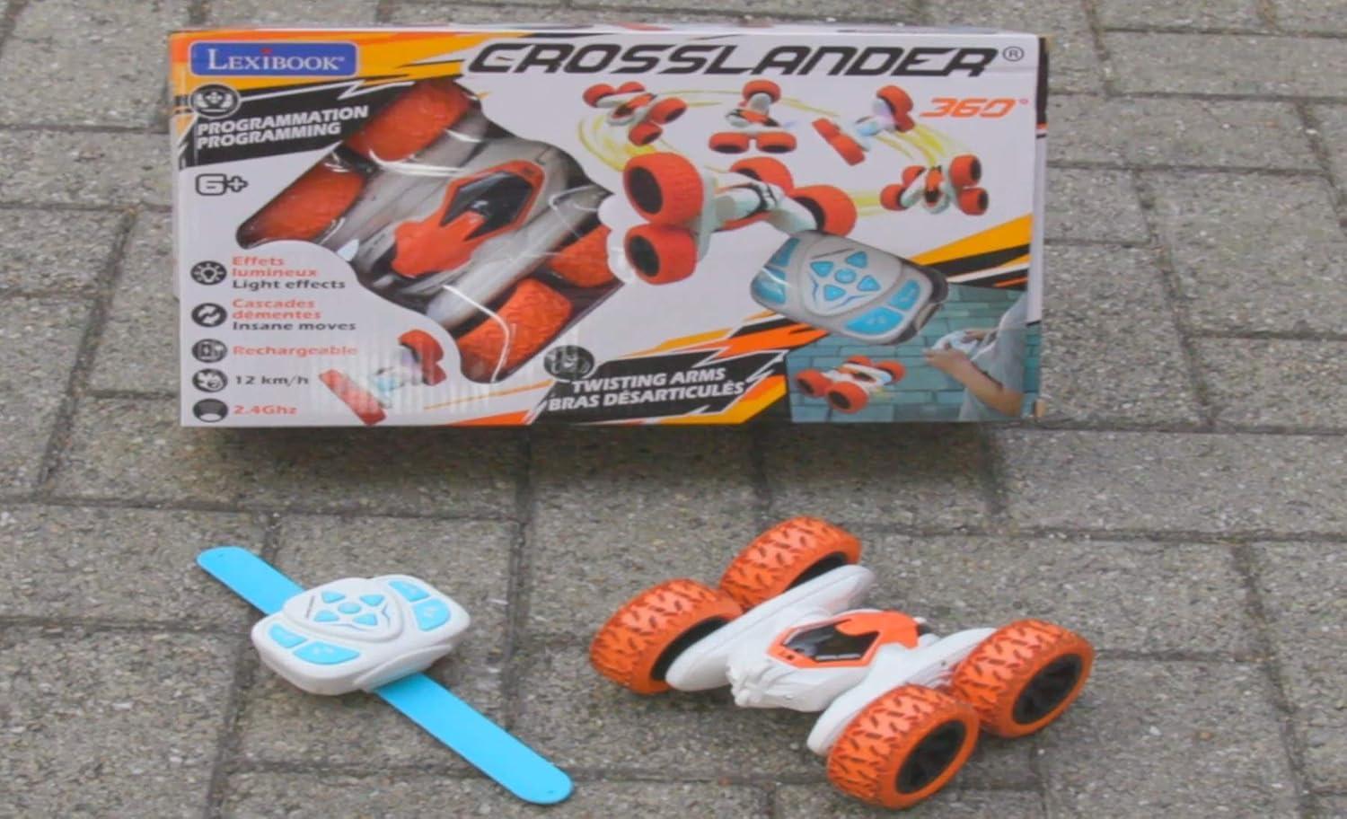 image:imageLEXiBOOK Crosslander Racing Remote Control Racing car Formula 1 up to 10kmh Light and Sound Effects Smoke Jet Remote Control Included Rechargeable RC61RC20