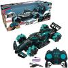 LEXiBOOK, Crosslander® Racing, Remote Control Racing car, Formula 1, up to 10km/h, Light and Sound Effects, Smoke Jet, Remote Control Included, Rechargeable, RC61(Crosslander Racing)