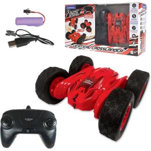LEXiBOOK, Crosslander® Racing, Remote Control Racing car, Formula 1, up to 10km/h, Light and Sound Effects, Smoke Jet, Remote Control Included, Rechargeable, RC61(Crosslander Vertical)