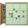 Lexibook JGW150 Bio Toys Wooden Game, eco-Friendly, Sudoku Booklet Included, Storage Drawer, Green