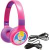 LEXiBOOK Disney Princess 2-in-1 Bluetooth Headphones for Kids – Stereo Wireless Wired, Kids Safe, Foldable, Adjustable, HPBT010DP